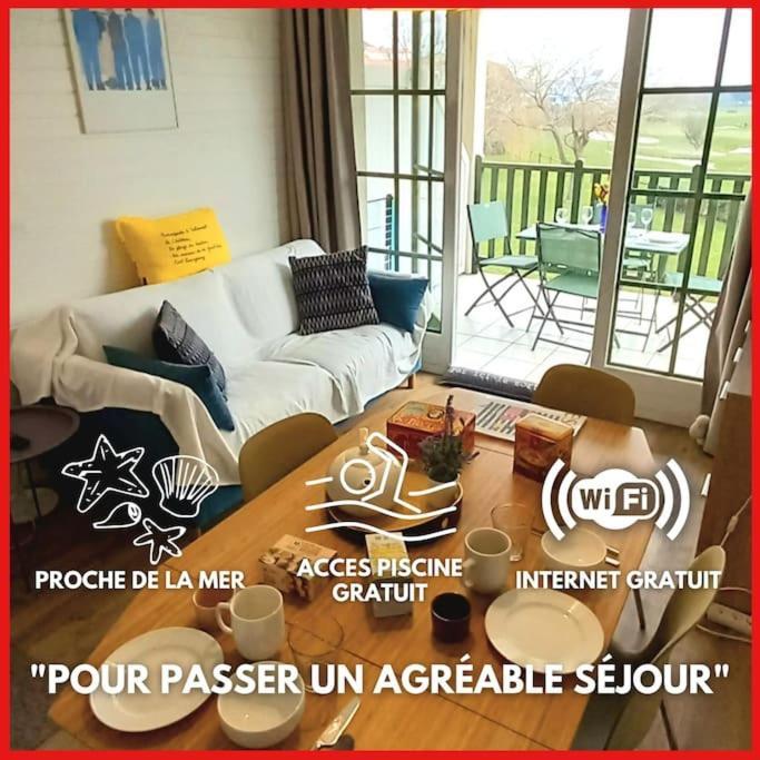 "L'Harmonie" Appartement Cosy 4 Personnes, Vue Golf, Wifi Gratuit Talmont-Saint-Hilaire Buitenkant foto